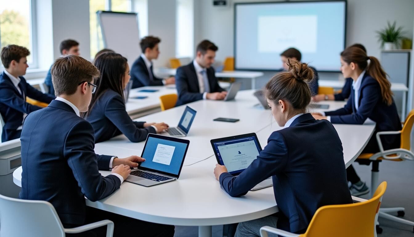 Découvrez l'ENT Netocentre, une plateforme essentielle pour les élèves. Accédez facilement à vos ressources pédagogiques, suivez votre emploi du temps et communiquez avec vos enseignants. Explorez les principales fonctionnalités qui facilitent votre apprentissage et optimisent votre vie scolaire.