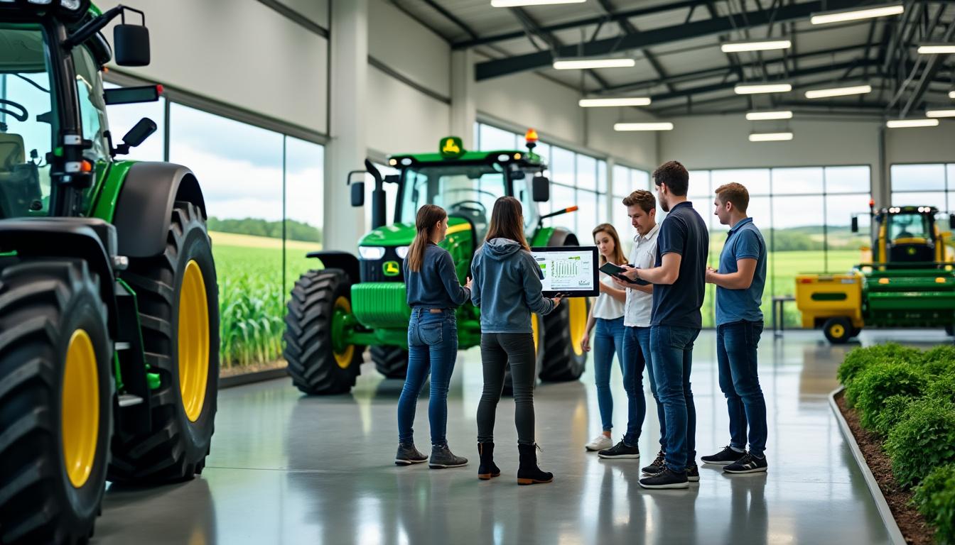découvrez les programmes de formation du centre john deere, conçus pour préparer les futurs professionnels aux métiers de l'agriculture et de la machinisme agricole.