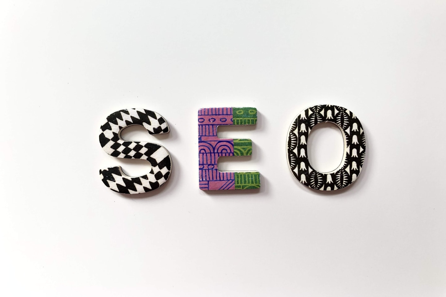 SEO in Colorful Alphabets